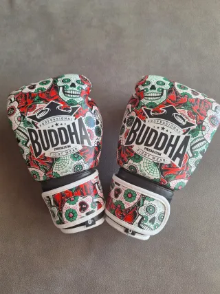 Guantes de Boxeo Buddha Diseño Calavera