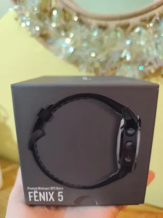 Reloj Garmin Fenix 5 Negro/Plata