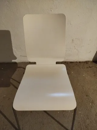 4 Sillas Comedor Blancas