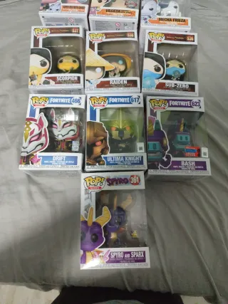 Funko Pop Videojuegos. Peleas, shooter, plataforma