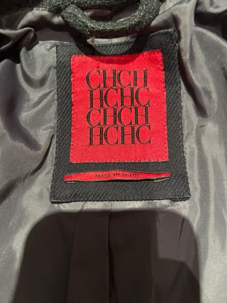 Abrigo Carolina Herrera Gris