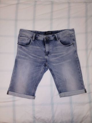 Pantalón corto vaquero Flex Style Talla 38 Hombre