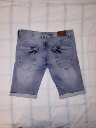 Pantalón corto vaquero Flex Style Talla 38 Hombre