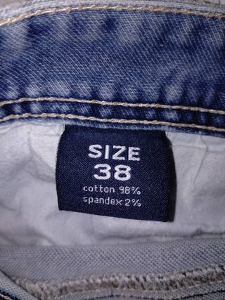 Pantalón corto vaquero Flex Style Talla 38 Hombre