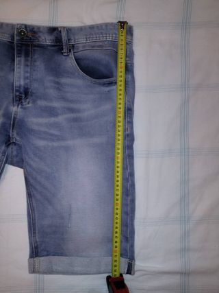 Pantalón corto vaquero Flex Style Talla 38 Hombre