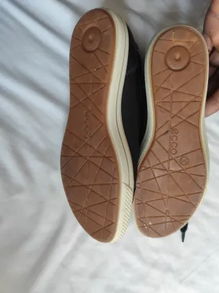 Zapatillas ECCO Hombre Talla 38 Negras