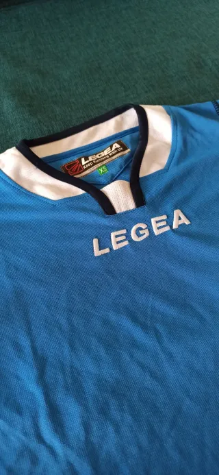 Completo Legea calcio blu