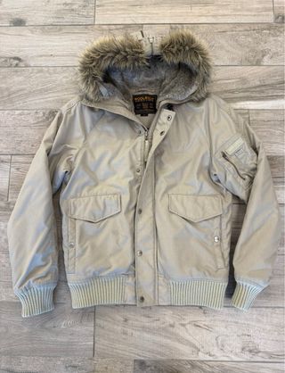 Giacca Woolrich con cappuccio e pelliccia