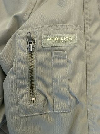 Giacca Woolrich con cappuccio e pelliccia