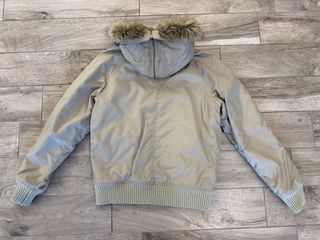 Giacca Woolrich con cappuccio e pelliccia