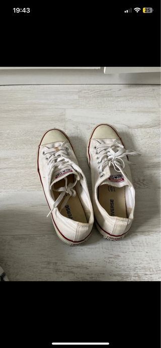 Zapatillas Converse All Star Envían Lavadas