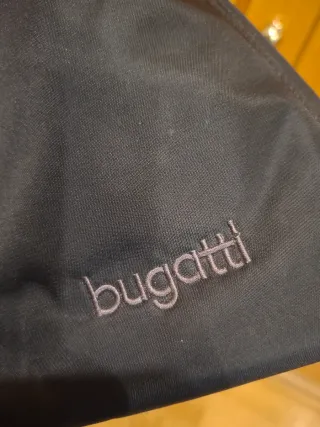 Bolso negro Bugatti