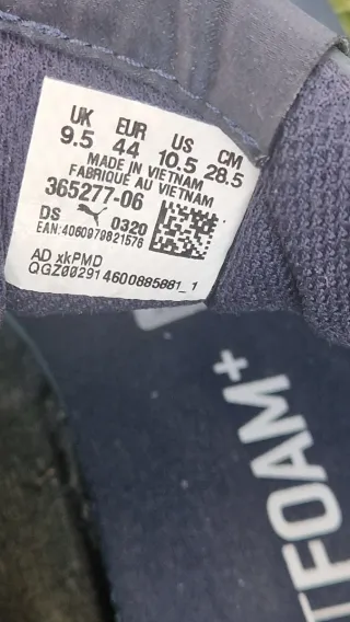 Zapatillas Puma de piel Soft foam.