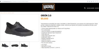 Zapatillas Magnum Talla 43 Nuevas