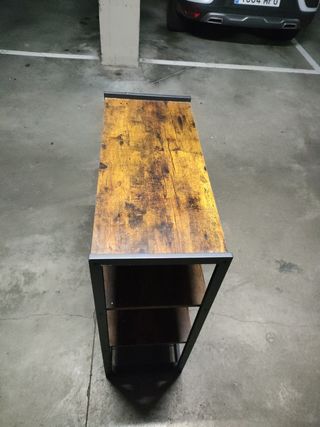 Estantería Cocina Metálica y Madera