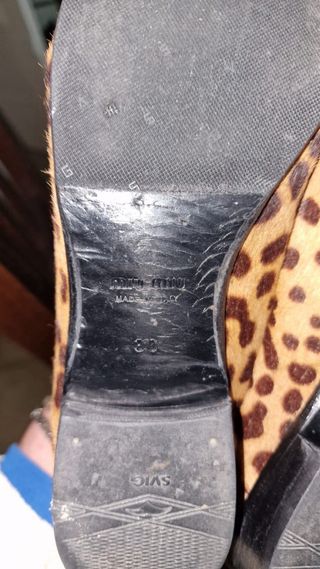 Mocassini Miu Miu Leopardati Tg. 38