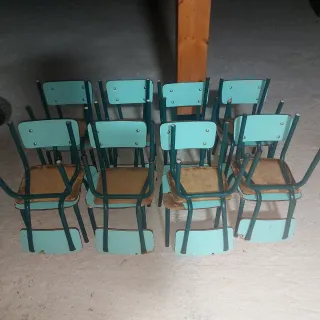 18 Sillas Escolares Jardín de Infantes