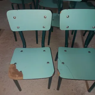 18 Sillas Escolares Jardín de Infantes