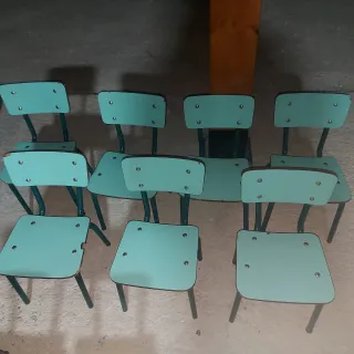 18 Sillas Escolares Jardín de Infantes