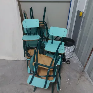 18 Sillas Escolares Jardín de Infantes