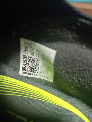 Botas de fútbol Adidas F50 Negras y Verdes FG y MG