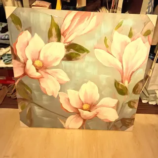 Cuadro Decorativo Flores Magnolia