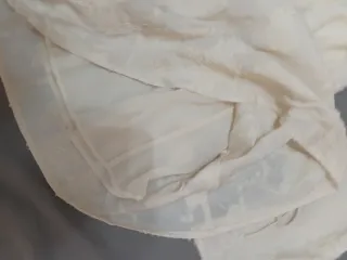 Vestido blanco corto floral