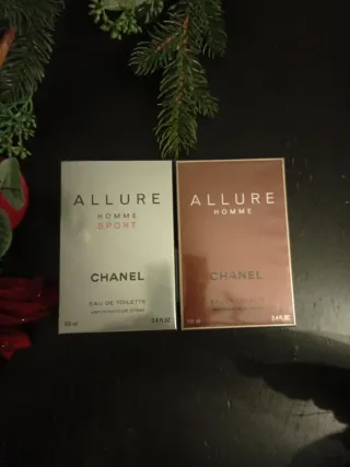 Lote 2 Chanel Allure Homme Sport Eau de Toilette