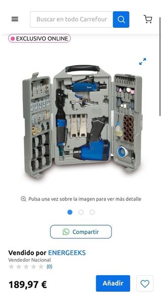 Kit Herramientas Neumáticas Michelin 66 Piezas