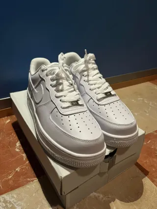 Zapatillas Estilo Air Force 1 Blancas Nuevas