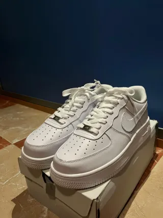 Zapatillas Estilo Air Force 1 Blancas Nuevas