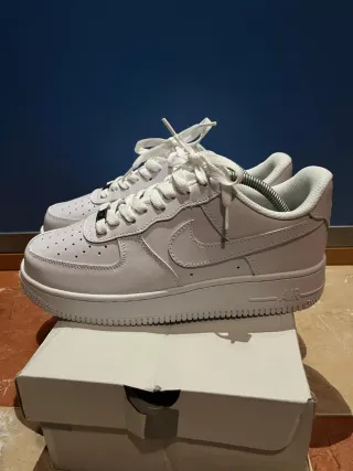 Zapatillas Estilo Air Force 1 Blancas Nuevas