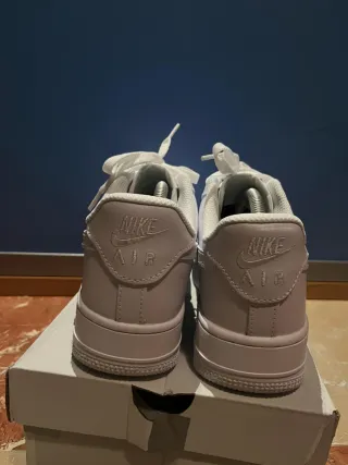 Zapatillas Estilo Air Force 1 Blancas Nuevas