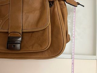 Bolso Purificación García Marrón Piel