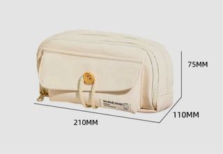 Estuche tela rosa o bolsa de aseo/a estrenar