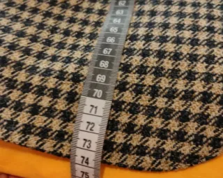 Chaqueta elegante sin cuello Talla 46