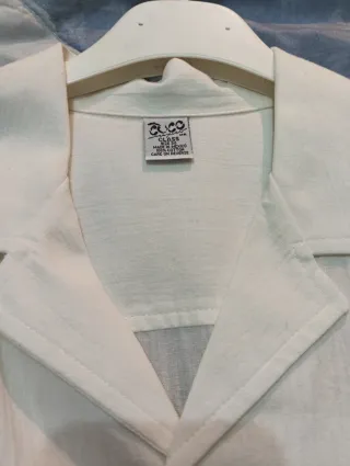 Guayabera Hueso Manga Larga