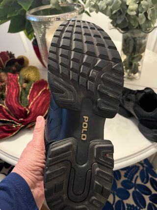 Zapatillas Polo Negras Talla 39