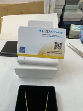 Collar Oro 14k 3.38CT Diamantes VVS1