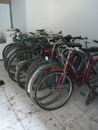 Bicicleta Clásica Roja