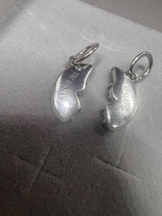 Dijes Pandora Mariposa Plata y Azul