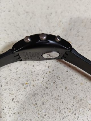 Swatch Irony Blackino Cronógrafo Naranja