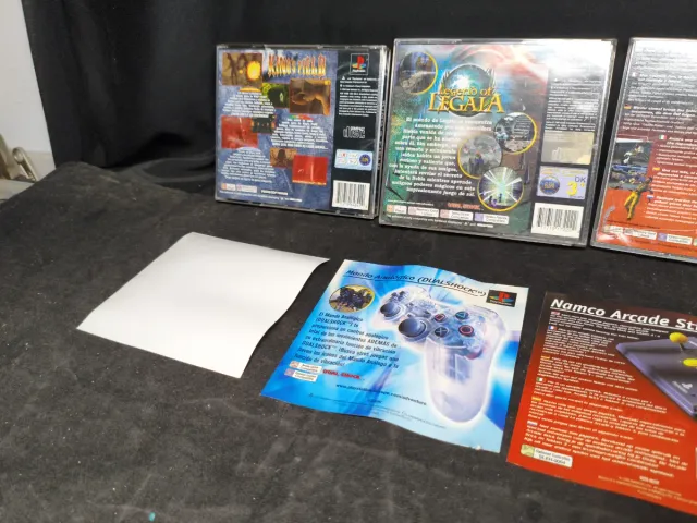 Lote de Capas PS1 - Vários Títulos