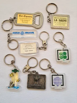 Llaveros Lotería Nacional, Bono Loto, Once.