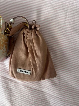 Borsa Miu Miu Gatti Rosa Bianco Giallo