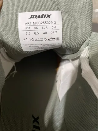 Sneakers Jomix Uomo Bianco/Blu Taglia 40 Nuove