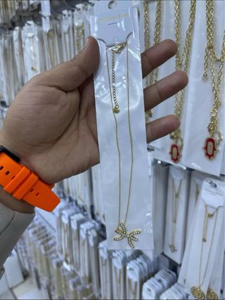 Collar Acero Inoxidable Dorado