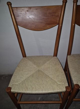 Set 4 sedie cucina legno Scavolini