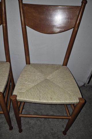 Set 4 sedie cucina legno Scavolini