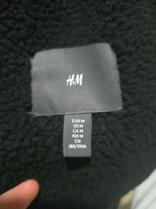 Chaqueta Biker Polipiel Negra Hombre